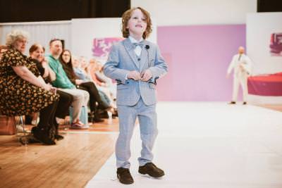 Wedding show fashion kids suits
