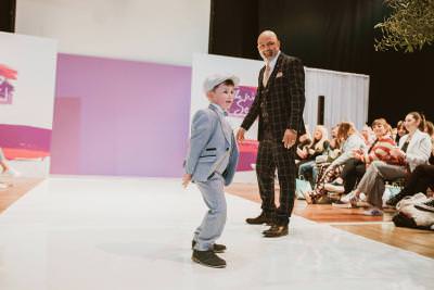 Wedding kids suits in fashion show Yeovil, Somerset. Dorset & Hampshire