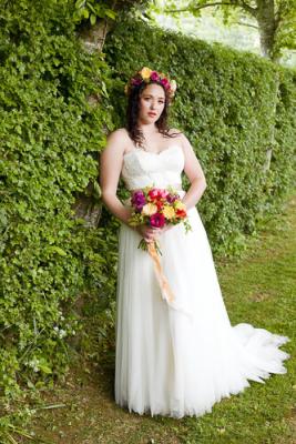 Sweetheart neckline wedding dress