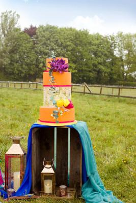 Wedding festival cake