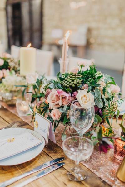 Boho Luxe Styled Shoot Tablescape